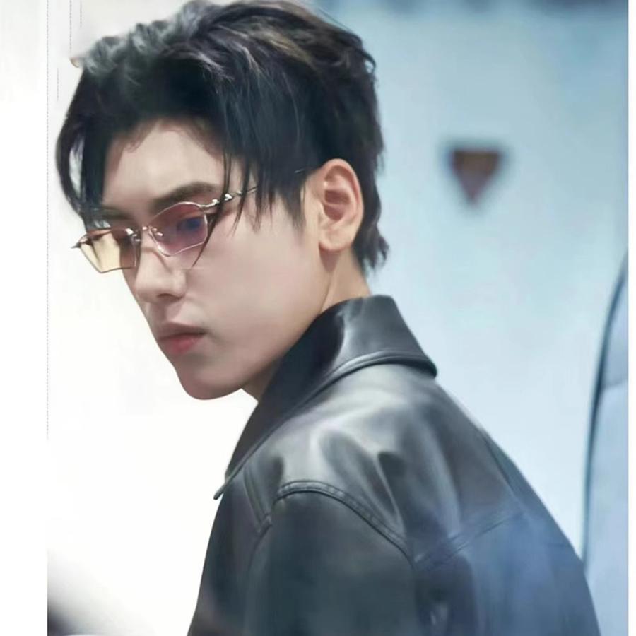 Модные солнцезащитные очки Металлические солнцезащитные очки