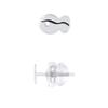 Серьги - ЛЕА &; ARTHUR - Модель POISSON - 375 Белое золото - SILICONOR Прогулочная система - Детская