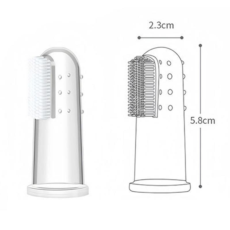 10 шт. детские зубные щетки для собак и кошек, инструменты для чистки, зубные щетки для собак, инструменты для ухода за зубами от неприятного запаха изо рта, зубного камня, принадлежности для домашних животных