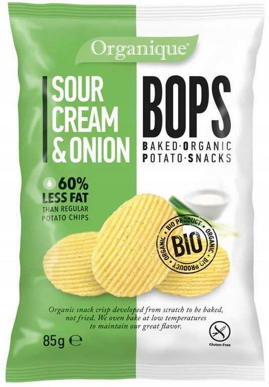 Baked Potato Chips with Cream and Onion, Gluten-Free, Organic Mc Lloyd'