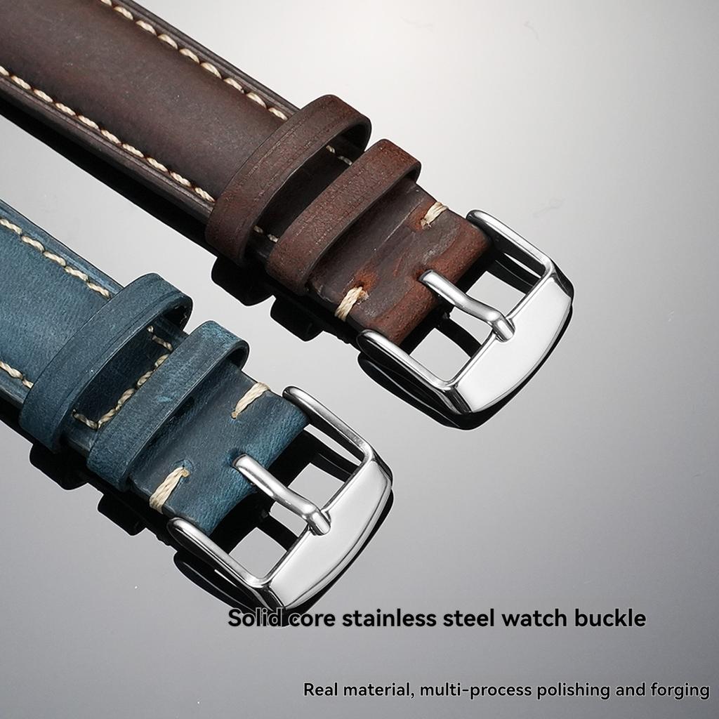 XL Удлиненный 140+90мм Винтажный Ремешок для Часов 22мм 24мм для Panerai SElKO Casio Удлиняющий и Утолщающий Мужской Ремешок для Часов