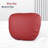 Genuine Leather Headrest & Lumbar Support Pillow for Mercedes, BMW, Volkswagen, Toyota Cars