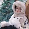 Зимний шарф-капюшон Kimo из искусственного меха, теплая зимняя шапка
