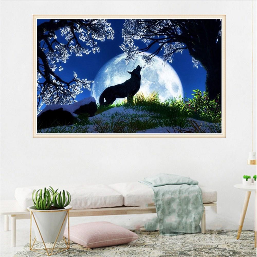 DIY 5D Diamond Painting Cross Stitch Full Drill Crystal Pictures Arts Craft for Home Wall Decor Gift