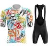 Комплект летней велосипедной майки с коротким рукавом для мужчин MTB Maillot Ropa Ciclismo Велосипедная одежда Дышащая велосипедная одежда