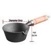 Универсальная кастрюля малого размера для жарки с горячим маслом без разбрызгивания для коммерческого и бытового использования
