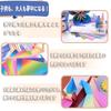 MAEXUS Origami Colored Paper Glitter Colorful Thousand Crane Rainbow Gradient Origami 15cm x Gift Set, (60 Sheets), Double-Sided, Paper, Paper, Paper,