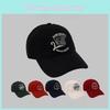Stylish Cotton Embroidered Baseball Cap Unisex Adjustable Soft Top Hat