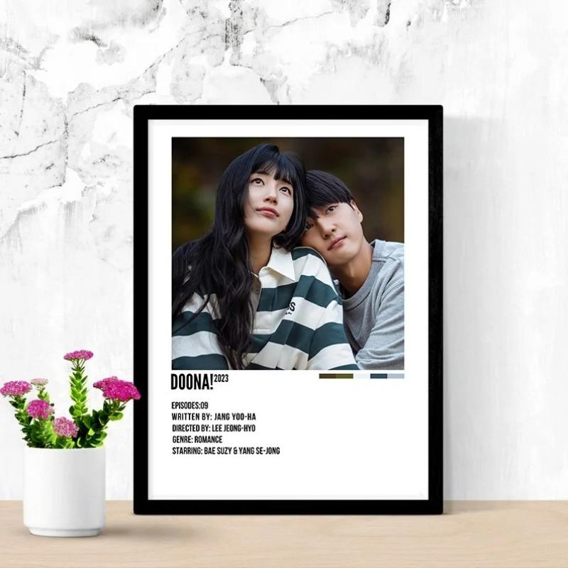 Минималистичный 2023 Горячая корейская дорама Мерцающий арбуз Дуна Постер и принты Холст Живопись Настенное искусство Картины Декор для дома Общежития