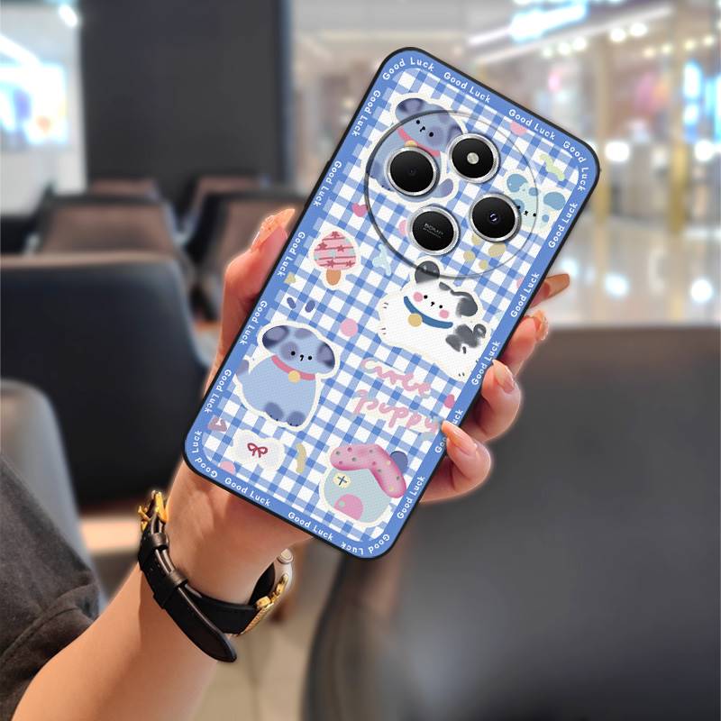 Пылезащитный Прочный Чехол для Телефона Для Redmi 14C 4G/14R 5G/A3 Pro 4G/POCO C75 Чехол для Телефона Животные Полная защита Силикон ТПУ Милый