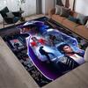 Pop Style Crystal Velvet Rug, Soft Anti‑Slip Crystal Velvet Carpet for Living Room Bedroom Home Decor