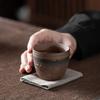 Japanese Gilding Iron Glaze Tea Cup Fragrance-Smelling Cup Porcelain Kung Fu Tea Set Tea Cup Small Master Cup Tea Bowl