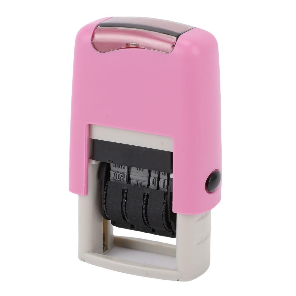 Non Smudge Date Stamper Clear Stamping Adjustable Date Stamp Clear Self Inking Stamper Study