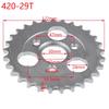 420 24T/26T/29T/31T/35T/37T Мотоаксессуары Задняя звезда для Monkey Bike Задняя ведущая звезда для Z50A Z50 Z50R Z50J