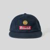 Human & Cat FFOUND3 WASHED FLAT BRIM CAP_NAVY