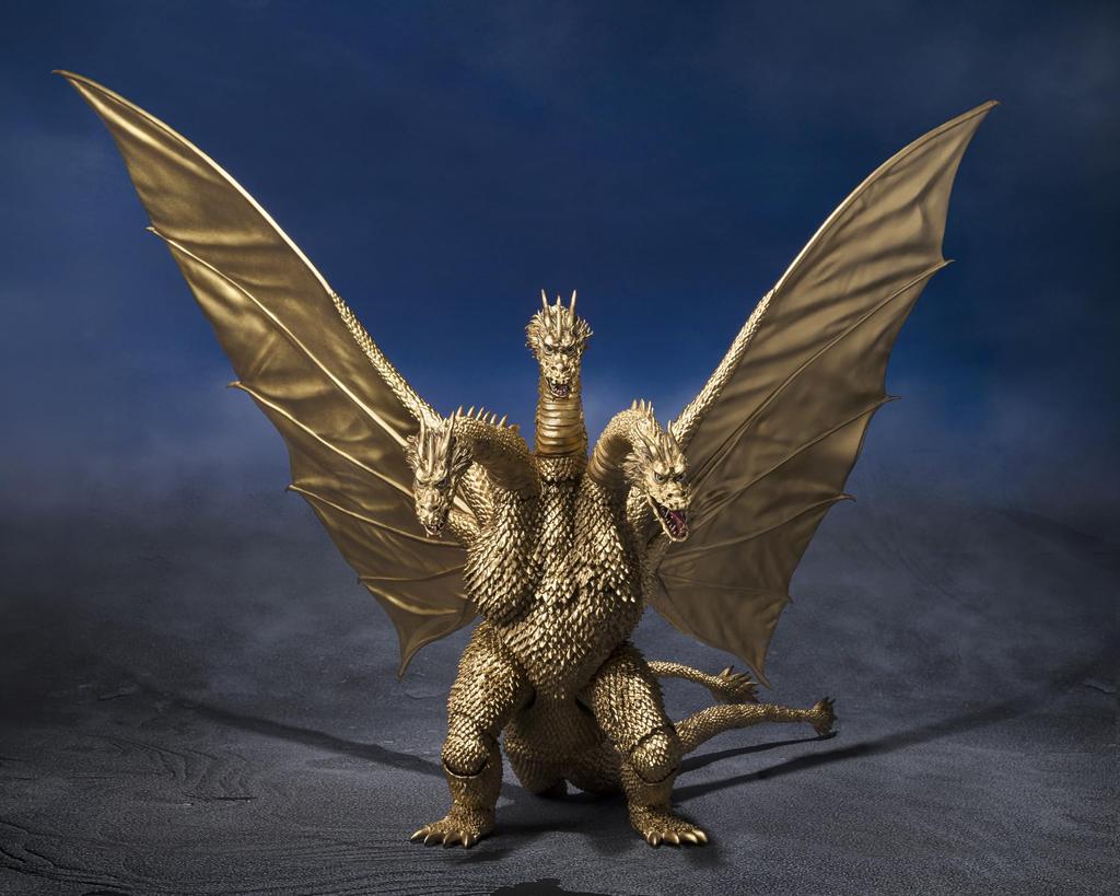 TAMASHII NATIONS Фигурка Годзилла Кинг Гидора [1972] S.H.MonsterArts
