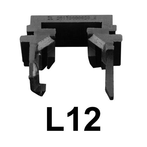 2 шт. H7 светодиодный адаптер для фар H1 H7 цоколь лампы фиксатор зажимы держатель автомобильная розетка база для Ford VW BMW Honda