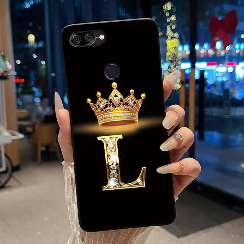 Newest Letter Crown Design Phone Casing For ASUS Zenfone Max Plus (M1) ZB570TL Black Case Bumper Silicone Shockproof Soft Cover