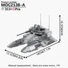 MOOXI Most Complete Space War Tank Personnel Carriers Adult Building Blocks Set MOC Brick Model Kit DIY Diorama Toy For Boy Gift