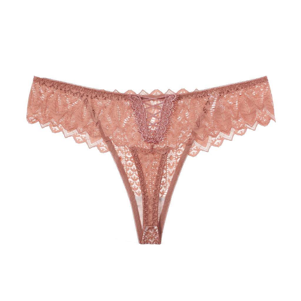 CINOON 3Pcs/Lot Women Sexy Lace Panties Low-Rise Temptation Lingerie Female G String Transparent Underwear Hollow Out Briefs Intimates