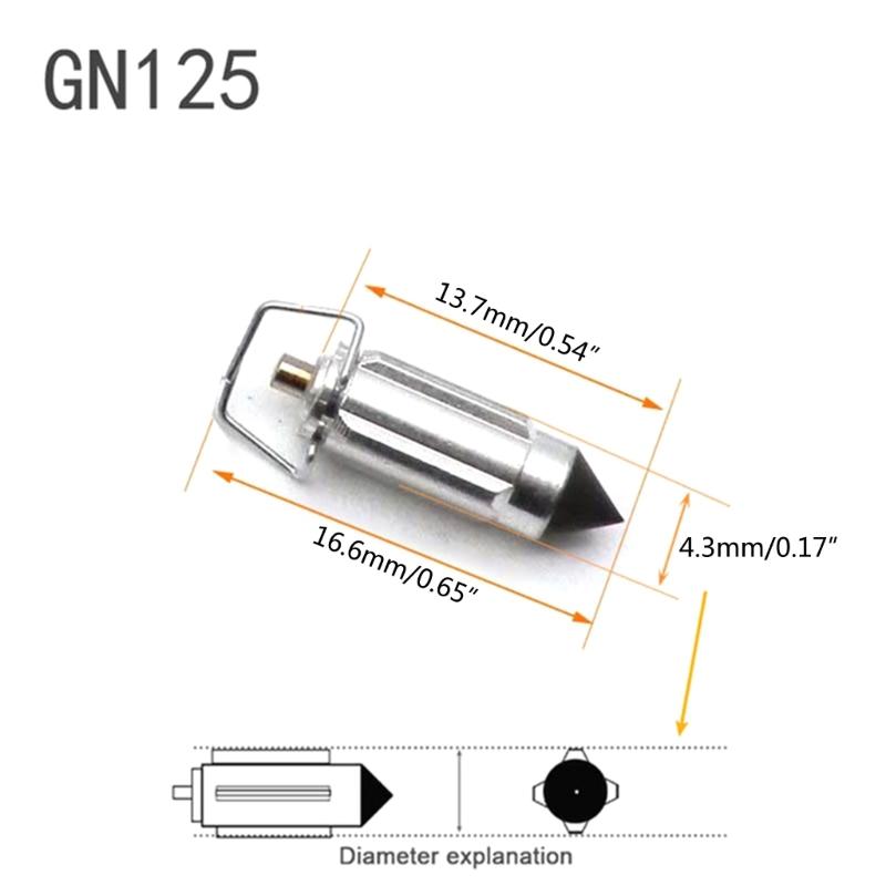 4 шт. карбюратор клапан-игл ремонтная часть для PZ26 PZ27 PZ30 PZ19 CG125 GY6 50 125CC GN125 Mikuni карбюратор мотоцикл часть