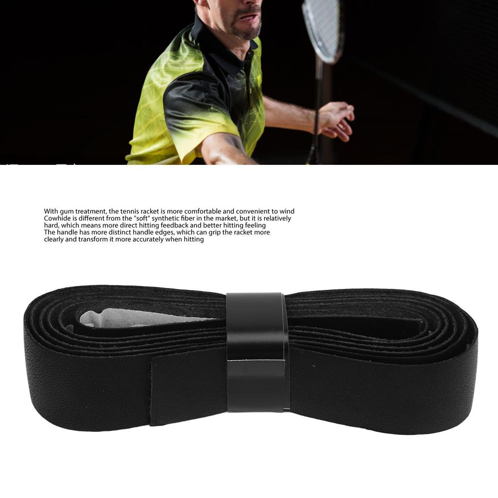 Теннисная обмотка для ручки ракетки Теннисная обмотка для ручки ракетки Кожаная обмотка для ручки бадминтонной ракетки Замена для уличной площадки спортзала