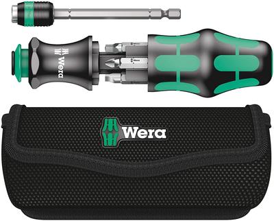 WERA Набор бит-отверток K Compact в 051025, 7 предметов, 26, Чехол,