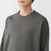MUJI Флисовый домашний костюм мужской серый