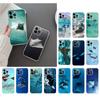 Phone Case For Iphone 14 Pro Max 13 12 11 Pro Max Xs Xr X 12mini 7 8 Plus Se Manta Ray Case Funda
