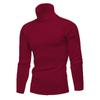 Autumn and Winter Men's Turtleneck Sweater Korean Version Slim-fit Men's Solid-color Pullover Bottoming Knitted Sweater
