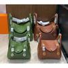 2025 новый импортный кожаный LD-рюкзак Fubao из кожи saddle genuine leather мини-подушка докторская сумка одно плечо мессенджер женская сумка