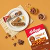Протеиновый батончик Kellogg's K Карамель и орехи 12 шт., 480 г, 1 штука