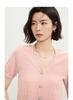 Qianwen Gentle Wind Hollow Knitted Shirt