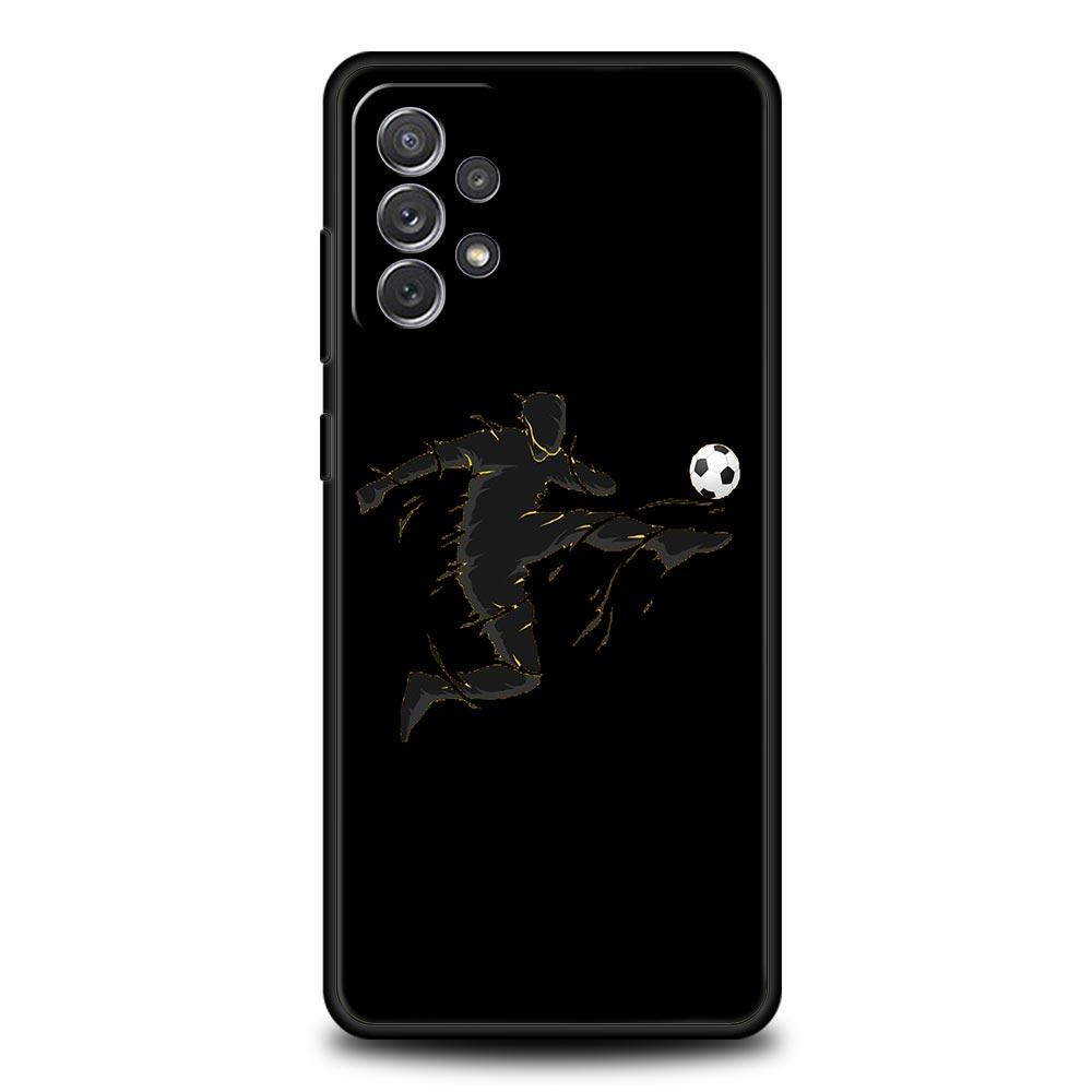 Чехол для телефона Samsung A13 A51 A71 A41 A31 A21S A11 A01 A03S A12 A32 A52 A22 A23 A33 A53 A73 5G, чехол для футбола, футбольное искусство