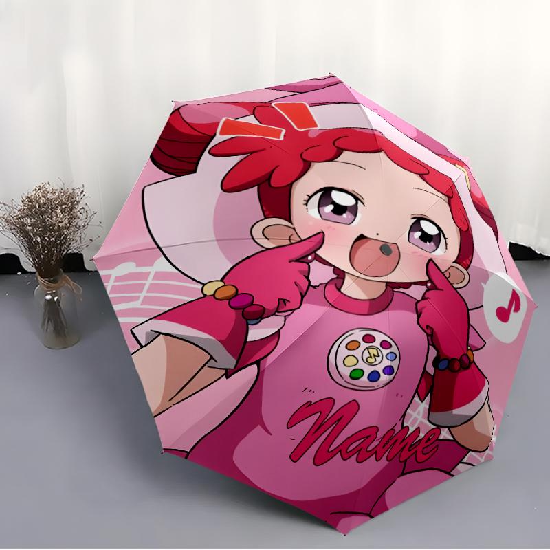 Personalized Name DoReMi Print Umbrella - Automatic Open/Close, Eight-Rib Durable Frame, Automatic Folding Umbrella