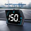 Car HUD Head Display Digital Speedometer GPS Speed Meter KMH MPH Dispaly USB for Truck Motorcycle Auto Part Accessories