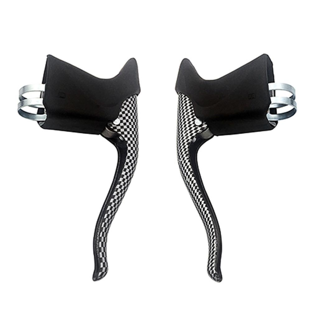 1 Pair for 22.2-23.8 mm Handlebars Road Bike Brake Lever Cycling Brake Levers Mountain Bike