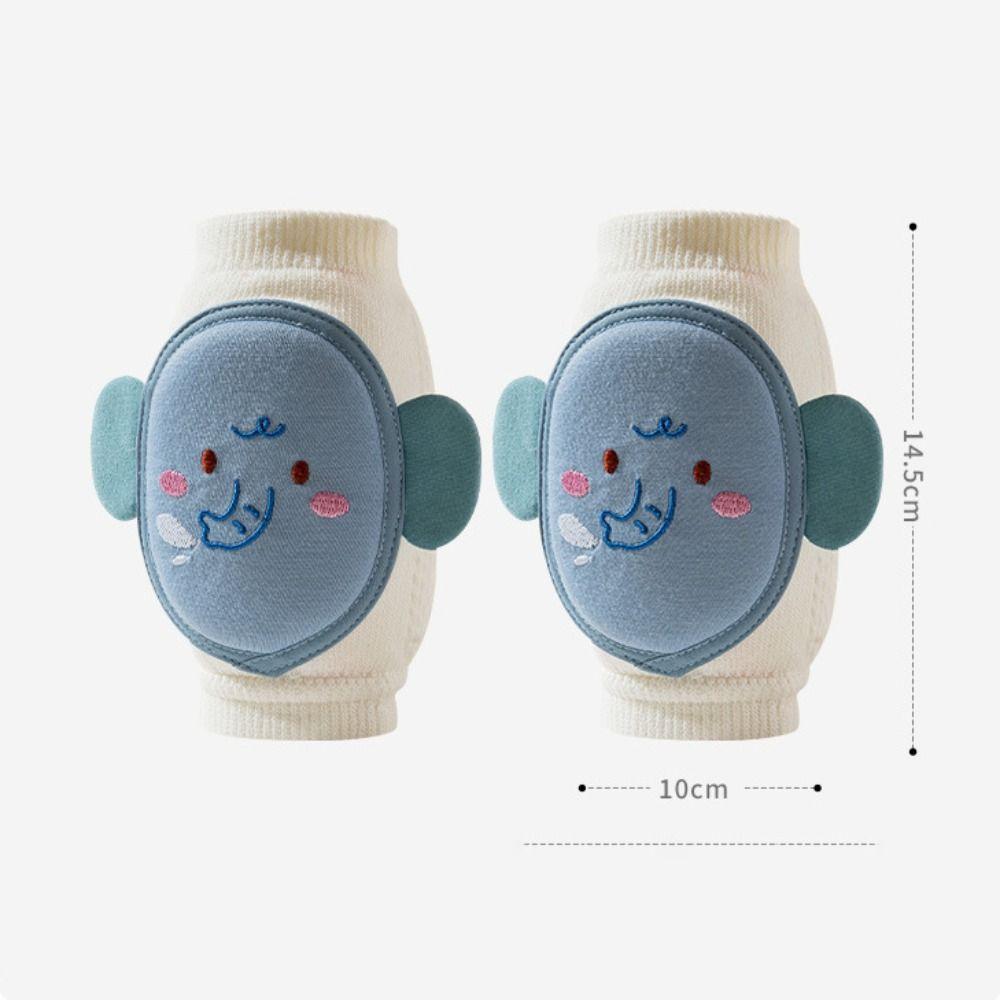 Soft Padding Infant Baby Knee Pads Elastic Toddler Walking Knee Guard  Floor Play