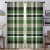 Striped Lattice Modern Living Room Curtains for Camera Window Curtain Halloween Decoration Shades Tulle for Bedroom Partition