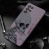 Чехол для телефона Samsung Galaxy S25 S24 S23 S22 S21 Ultra S24 S23 S22 S21 S25 Plus S24 S25 FE Skeleton Art