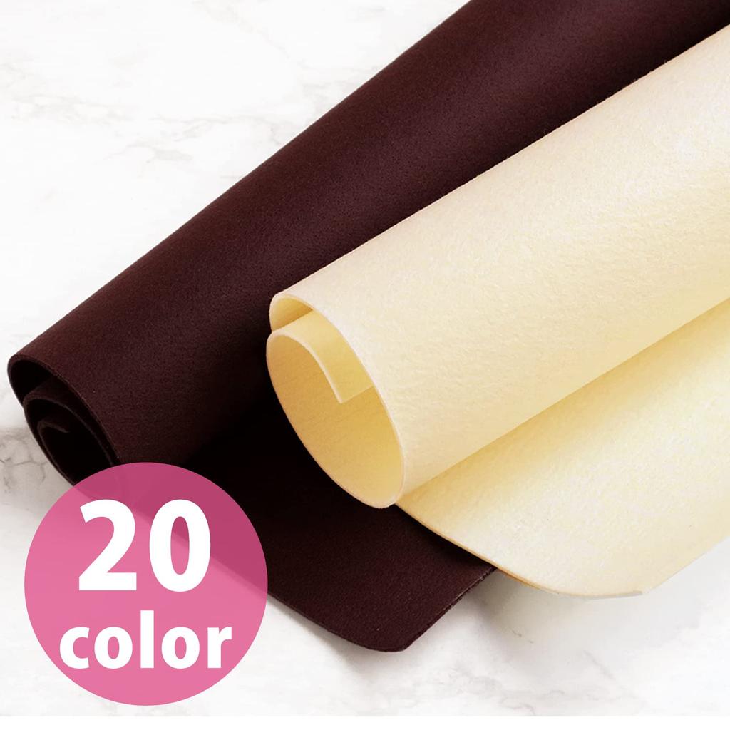 Sunfelt V 1 50cm X 2mm SFVF2L Felt, Roll, 55cm, Thick, #2001, White,