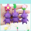 Брелок Pikmin 4 ПВХ Мультяшный Коллекционный Подарок Для Детей И Фанатов