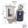 Jun Ding Ying Industrial Plastic Pellet Dryer