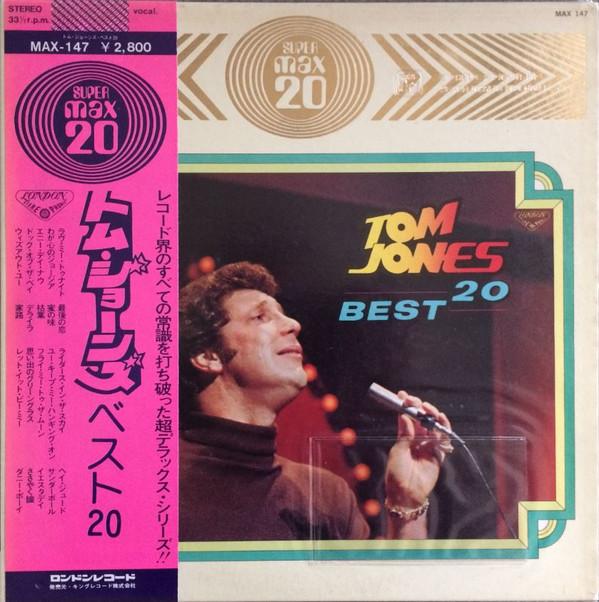 Виниловая пластинка TOM JOENS Best 20 MAX147 LONDON 1976 Японский Поп Б/У