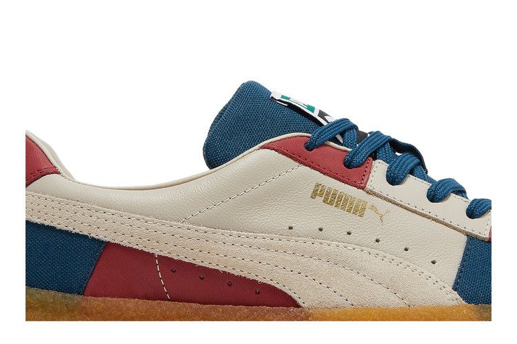 Мужские кроссовки Puma Suede Crepe Patch Peyote Blue Red Peyote/Intense Blue/Intense Red