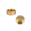 1~20 шт. 1/8" 1/4" 3/8" 1/2" 1" BSP Резьба внутренняя Шестигранная Латунная Заглушка Торцевая Заглушка для Трубы Крышка Фитинг Соединитель Адаптер