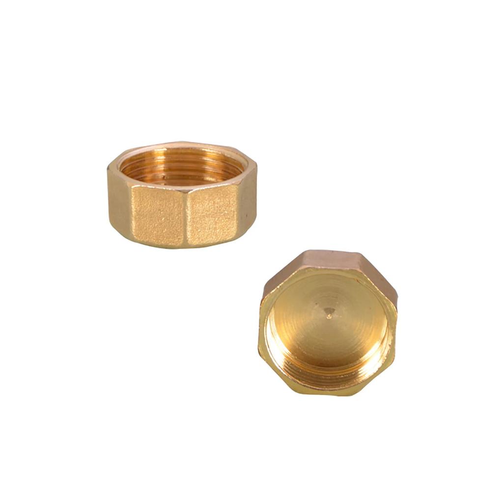 1~20 шт. 1/8" 1/4" 3/8" 1/2" 1" BSP Резьба внутренняя Шестигранная Латунная Заглушка Торцевая Заглушка для Трубы Крышка Фитинг Соединитель Адаптер