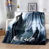 Anime Grandmaster of Demonic Cultivation Flannel Soft Throw Blanket Mo Dao Zu Shi Lightweight Warm Sofa Bed  Travel Quilt