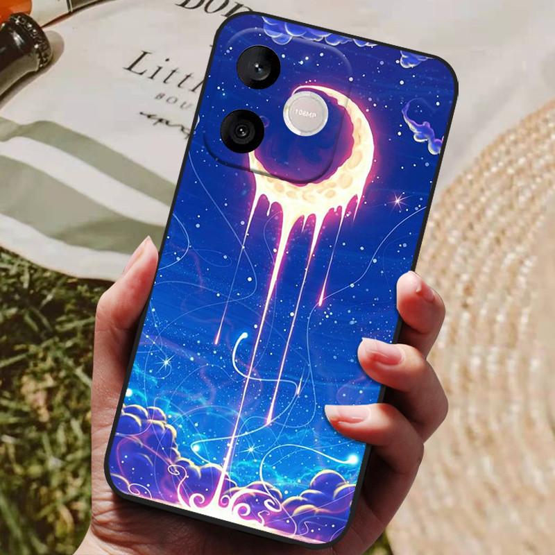 Для Honor 500 Умный Чехол 600Lite Чехол Funda Роскошный ТПУ Ударопрочный Мультяшный Силиконовый Чехол для Телефона Для Honor 600 Lite Coque 2026