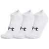 Under Armour Essential Ankle Socks Unisex 3 Pack White 1365745-100
